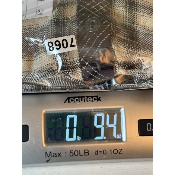 Susan Graver Women’s XLP Beige Mixed Plaid Tunic Top Pockets Preppy Quiet Luxury - Picture 10 of 10